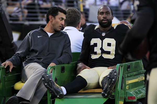 Two Saints Starters Injured in First Quarter of Preseason Opener