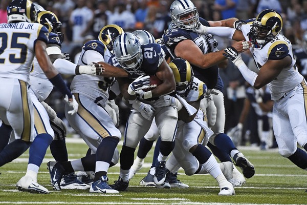 Cowboys and Rams Engage in Ugly Brawl During Join Practice