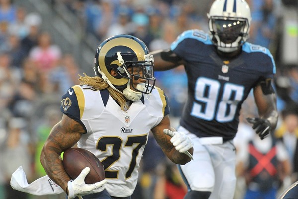 Report: Tre Mason Questionable for Week 1 with Hamstring Injury