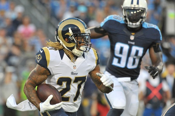 Tre Mason Active for the St. Louis Rams