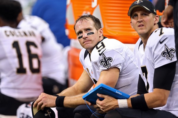 Drew Brees Avoid Serious Injury, Status Uncertain for Week 3