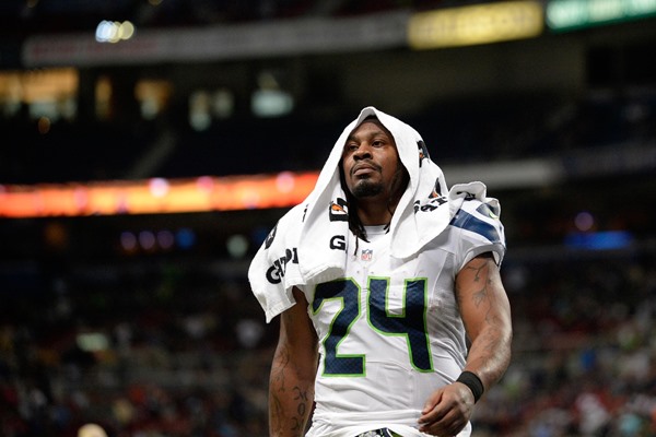 Marshawn Lynch Active for Sunday's Game Against the Chicago Bears