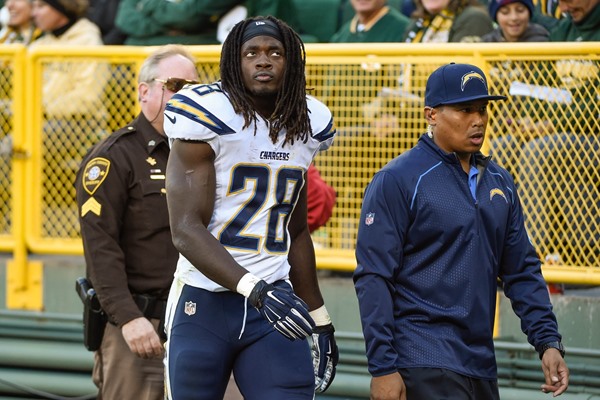 San Diego Chargers Bench Melvin Gordon After Multiple Fumbles