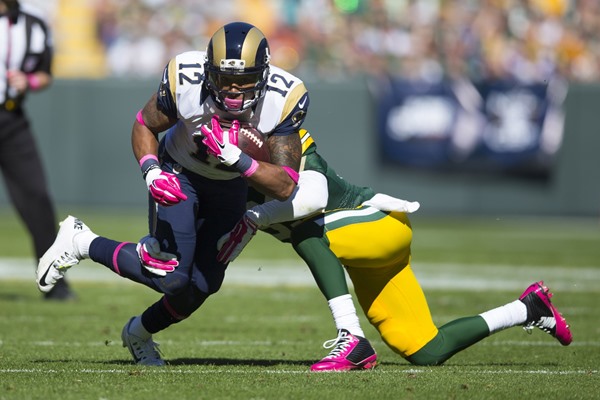 Stedman Bailey Suspended Four Games for Violating NFL's Substance Abuse Policy