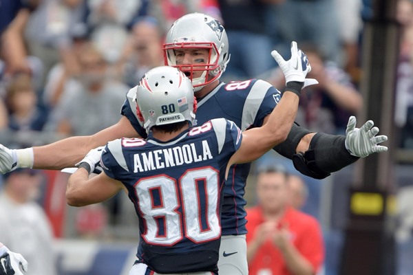 Danny Amendola and Rob Gronkowski "Questionable" to play in Week 14