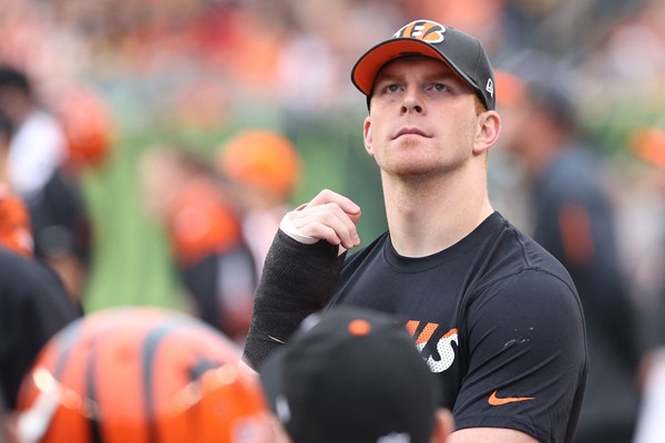 Andy Dalton Forced From Game with Thumb Injury