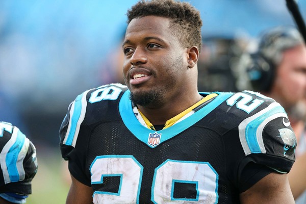 Jonathan Stewart Sidelined with Sprained Foot