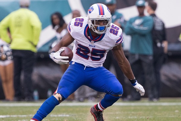 LeSean McCoy Ruled Out with Knee Injury