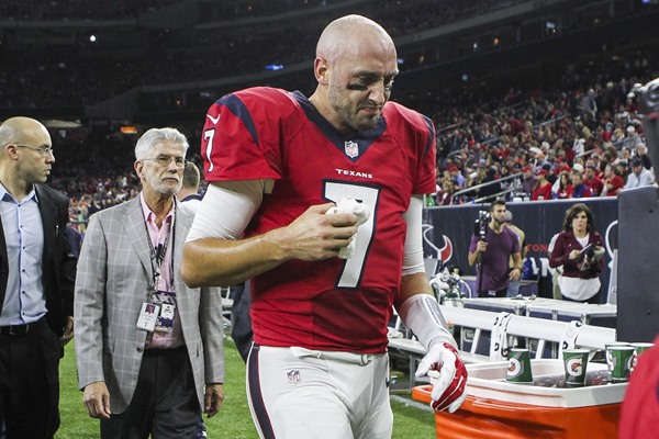 Report: Brian Hoyer Not Expected to Play in Week 16
