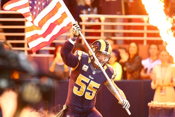 Los Angeles Rams Release Jared Cook, Chris Long and James Laurinaitis