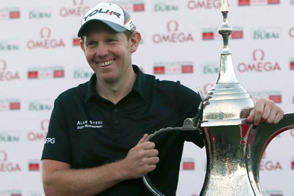 Stephen Gallacher wins the Dubai Desert Classic