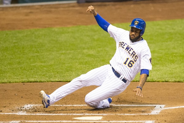 Brewers Place OF Domingo Santana Placed on 15-Day Disabled List