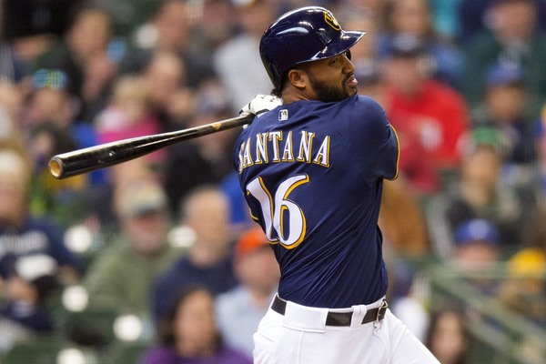 Brewers OF Domingo Santana Activated Off Disabled List
