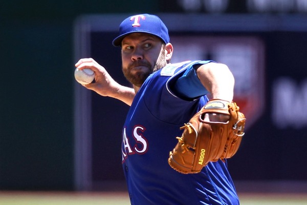 Report: Rangers SP Colby Lewis Out Up to Two Months