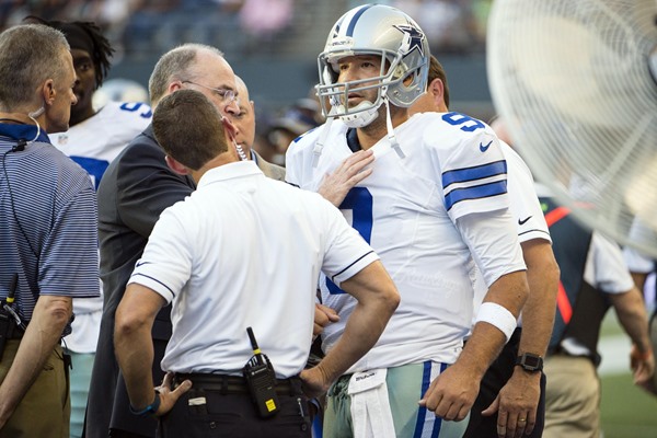 Fantasy Impact of Tony Romo's Injury