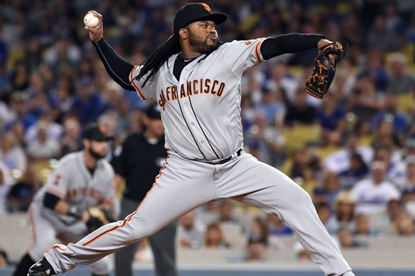 Giants SP Johnny Cueto to Undergo MRI on Wednesday 