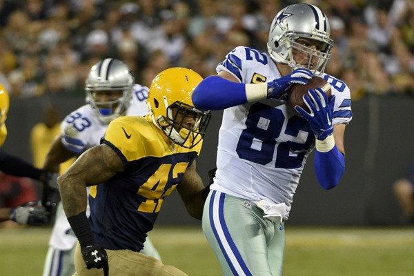 Fantasy Football Week 7: Top Target Distribution, Tight Ends 