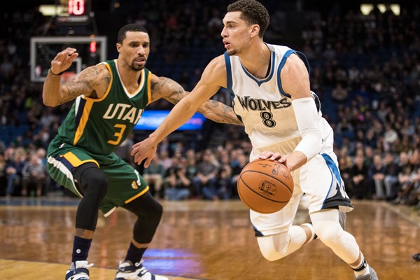 Timberwolves G Zach LaVine Out Wednesday Against Rockets 