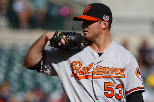 Orioles Closer Zach Britton Sidelined with Oblique Injury 