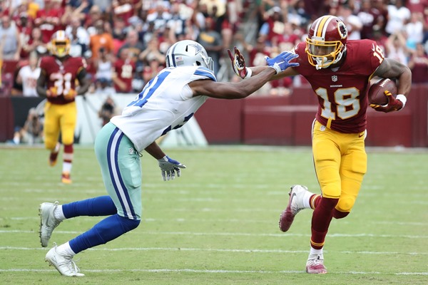 Josh Doctson Running Drills in Return from Achilles Injury