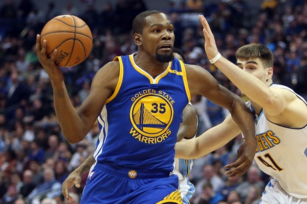Warriors F Kevin Durant (hand) Ruled OUT for Saturday's Game