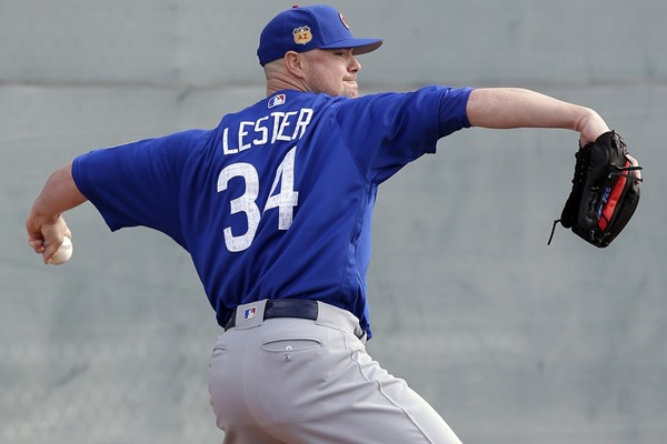Fantasy Slant: Cubs Name Jon Lester Opening Day Starter 