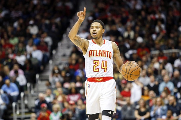 Hawks F Kent Bazemore Out with Bone Bruise to Right Knee 