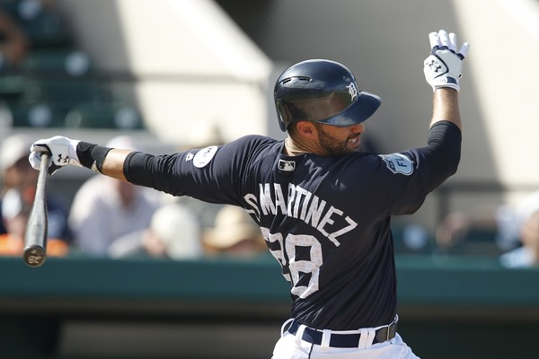 Tigers OF J.D. Martinez to Have CT Scan on Injured Foot Friday 