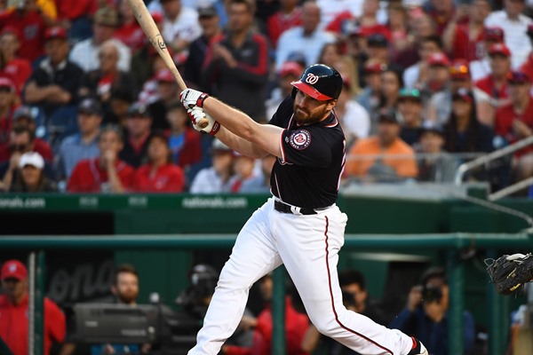 Nationals 2B Daniel Murphy Scratched from Thursday's Lineup