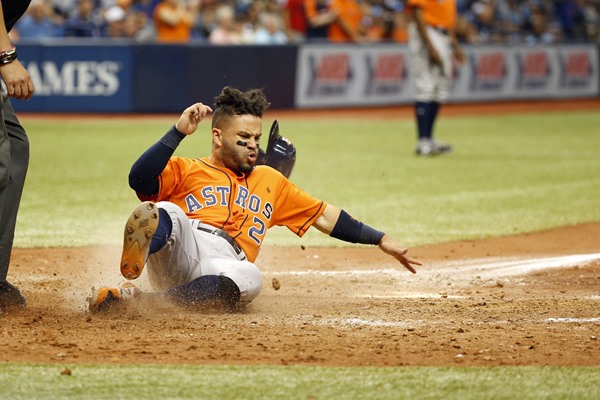 George Springer, Jose Altuve Both Out of Astros Lineup on Wednesday 