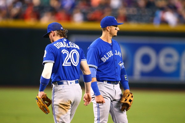 Toronto Blue Jays 3B Josh Donaldson and SS Troy Tulowitzki  Could Return from DL on Monday