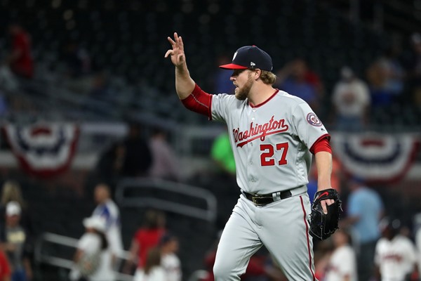 Washington Nationals Place CP Shawn Kelley on Disabled List