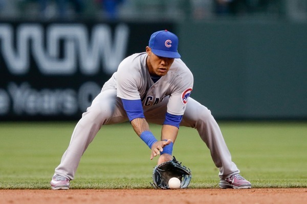 Cubs SS Addison Russell Out of Lineup Monday 