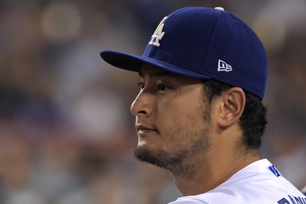 Dodgers SP Yu Darvish Placed on Disabled List