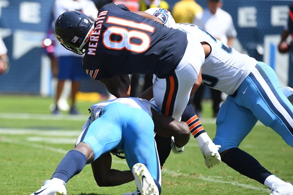 Bears WR Cameron Meredith Suffers Torn ACL 