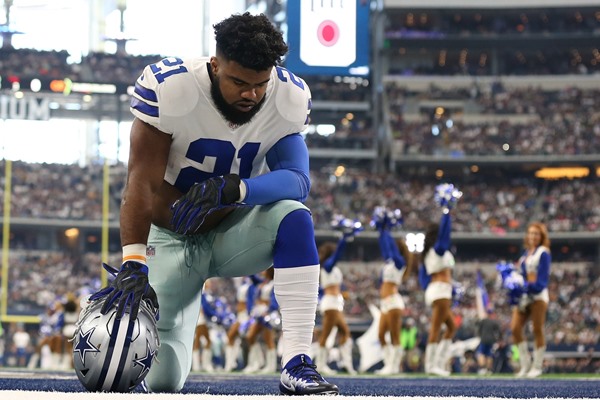 Cowboys RB Ezekiel Elliott Allowed to Play in Week 7