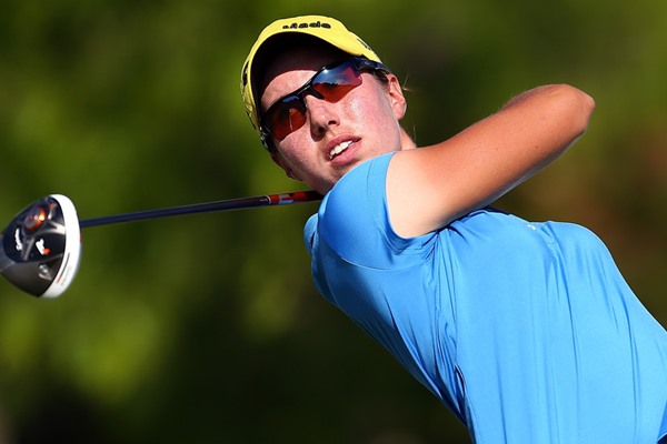 North Texas LPGA Shootout: Carlota Ciganda leads Inbee Park and Caroline Masson by two