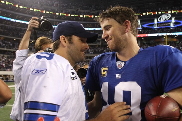 Fantasy Football: Tony Romo vs Eli Manning