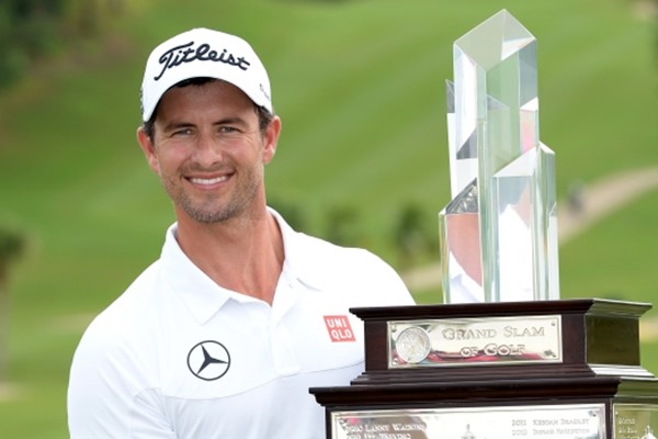 Adam Scott Shoots 64 to Win Grand Slam of Golf
