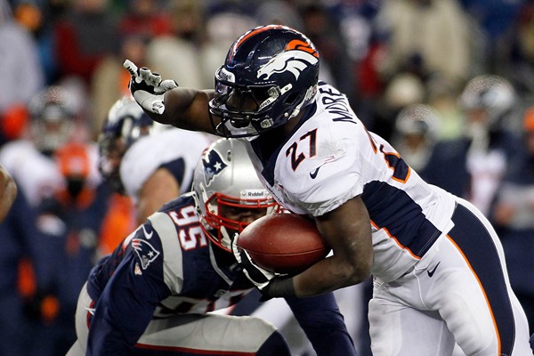 Knowshon Moreno Continues Surprise Fantasy Season with Dominating Performance Against the Patriots