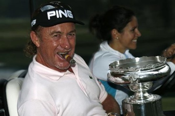 Miguel Angel Jimenez claims his 20th European Tour title in Hong Kong