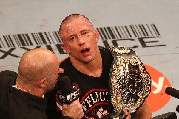 UFC News: GSP Denies He Asked $50 Million for Anderson Silva Fight