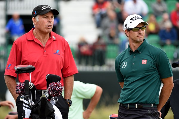 Adam Scott and Steve Williams are Splitsville