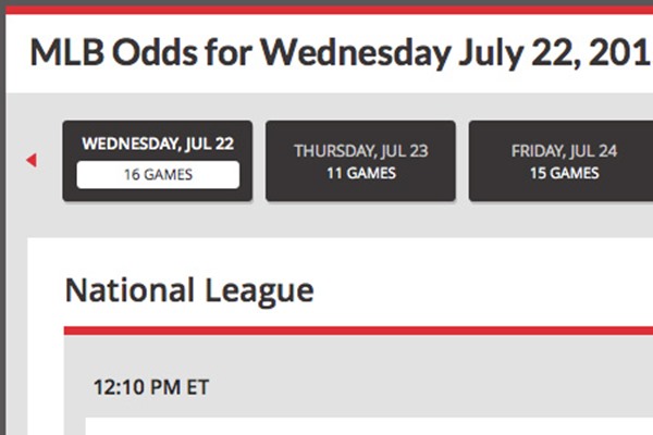 Today's MLB Picks: July 22 2015