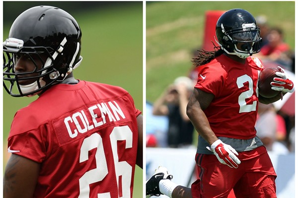 Tevin Coleman and Devonta Freeman Sidelined with Hamstring Strains