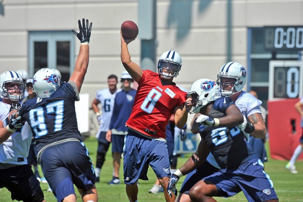 Marcus Mariota Has Gone Six Days without an Interception